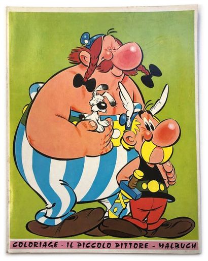 Astérix album à colorier : Superbe livre édité par Jesco en 1966. Non colorié et...