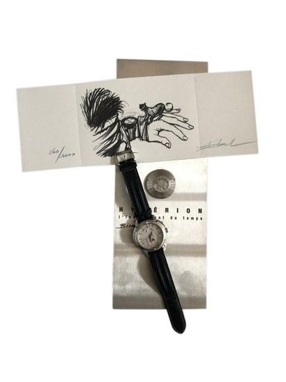BILAL Hypérion watch: Superb object of very high quality, printed in 1000 copies....