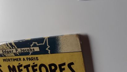 BLAKE ET MORTIMER SOS Météores : Edition originale belge avec point. Quelques usures...