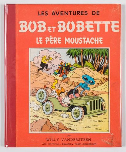 Bob et Bobette 21 Le père Moustache : Original French hardback edition. Small stains...
