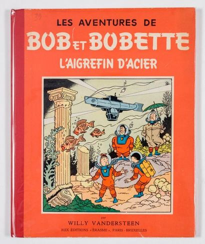 Bob et Bobette 16 L'aigrefin d'acier : Edition de 1958 cartonnée française. Superbe...