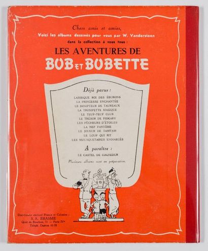 Bob et Bobette 12 Les mousquetaires endiablés : Edition originale cartonnée française....