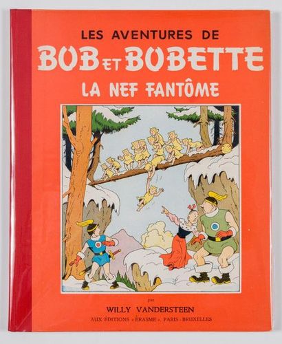 Bob et Bobette 9 La nef fantôme : Edition de 1957 (17 titres) cartonnée française....