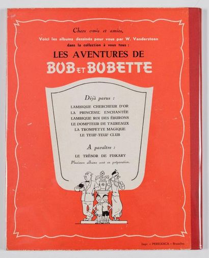 Bob et Bobette 6 Le Teuf-Teuf Club : Edition originale cartonnée française. Très...