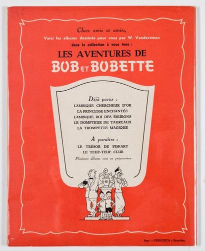 Bob et Bobette 5 La trompette magique : Edition originale brochée. Superbe album...
