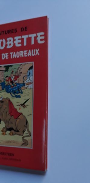 Bob et Bobette 4 Le dompteur de taureaux: French hardback edition of 1957. Superb...