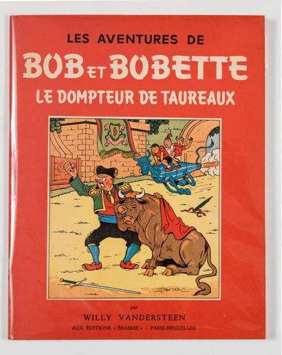 Bob et Bobette 4 Le dompteur de taureaux : Edition originale brochée. Superbe album...