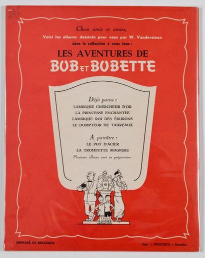 Bob et Bobette 4 Le dompteur de taureaux : Edition originale brochée. Superbe album...