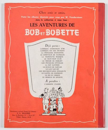 Bob et Bobette 2 La princesse enchantée : Edition de 1956 cartonnée française. Quelques...