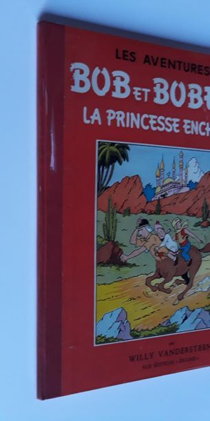 Bob et Bobette 2 La princesse enchantée : Edition de 1956 cartonnée française. Quelques...