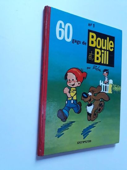 Boule et Bill 1 : Edition originale de 1962. Un petit nom en page de garde. Bon état...