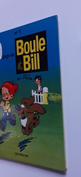 Boule et Bill 1 : Edition originale de 1962. Un petit nom en page de garde. Bon état...