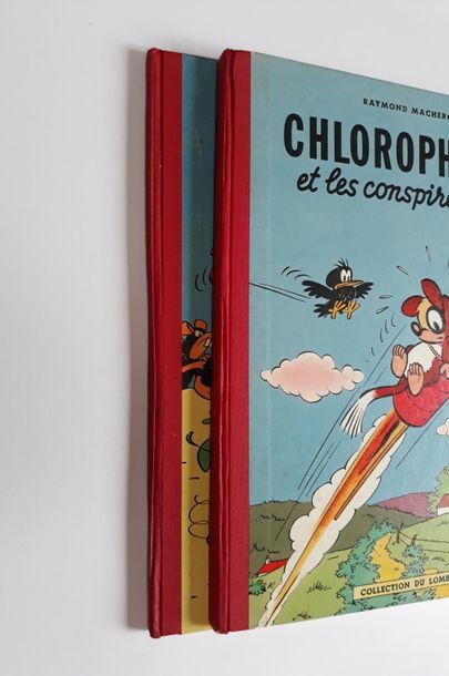 Chlorophylle set of 2 albums: 1 and 2. Original editions without point. Good con...