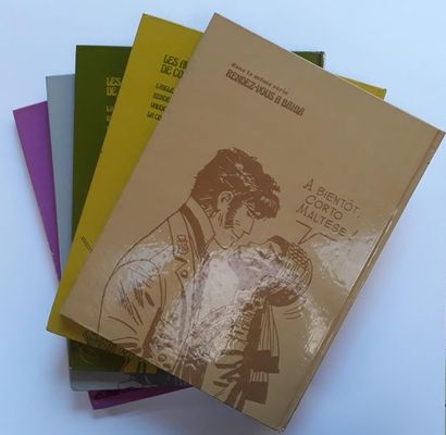 Corto Maltese 1ère série cartonnée complète : Ensemble des 5 albums couleurs parus...