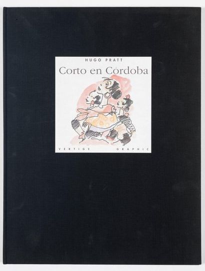 Corto Maltèse en Cordoba Superb numbered portfolio (/999) composed of 12 serigraphs...