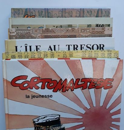 Corto Maltese 2ère série cartonnée complète + L'île au trésor : Ensemble des 6 albums...