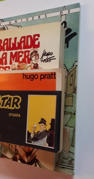HUGO PRATT ensemble de 5 albums : Luckstar (numéroté /2000), Sven, La Ballade de...