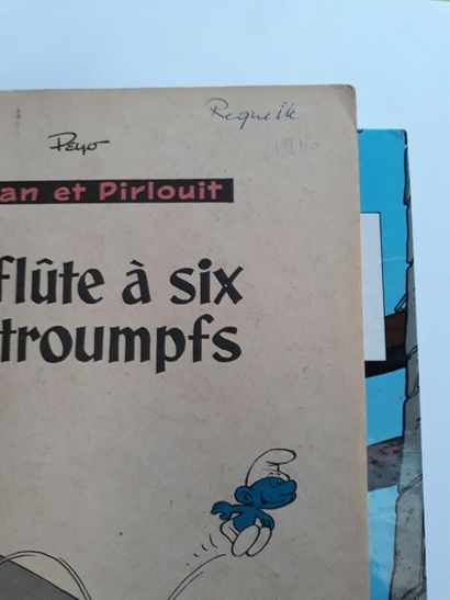 Johan et Pirlouit ensemble de 3 albums : 5, 9, 11. Editions originales belges en...