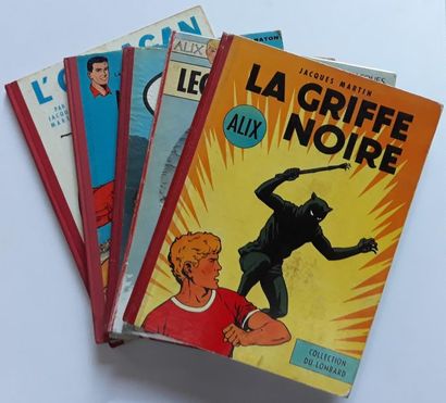 LOMBARD set of 5 albums: Alix Griffe Noire (EO without point), Alix Légions perdues...