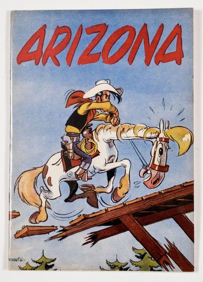 LUCKY LUKE Arizona: 1951 edition close to mint condition.