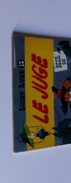 Lucky Luke 13 The judge: Original edition showing only very slight wear and tear....