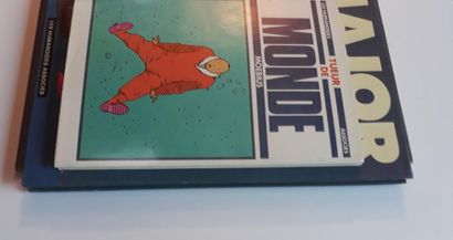 MOEBIUS set of 3 albums: Cauchemar Blanc (good condition), Tueur de monde, Major...