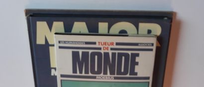 MOEBIUS set of 3 albums: Cauchemar Blanc (good condition), Tueur de monde, Major...