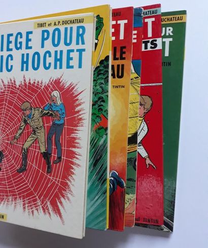RIC HOCHET ensemble de 6 albums : 4 (nom en page de titre), 5, 10, 11, 13, 14 Bon...