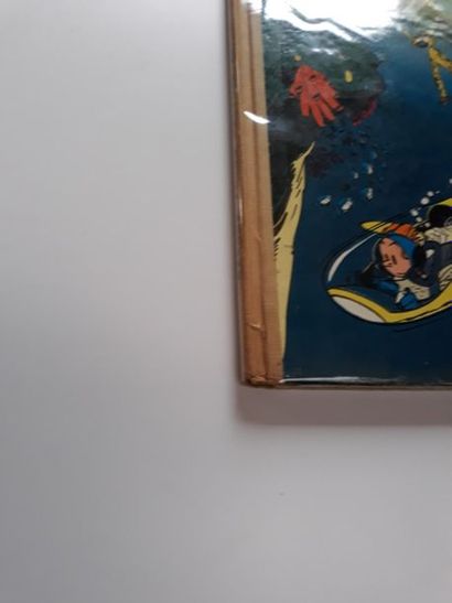 Spirou et Fantasio 9 The moray eel's lair. Original edition in very good conditi...