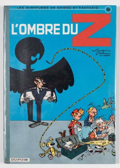Spirou et Fantasio 16 The shadow of the Z. Original edition in very good conditi...