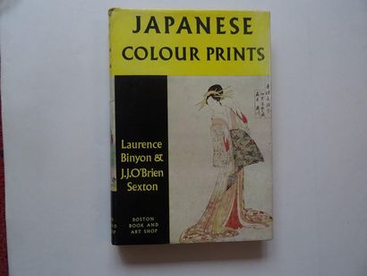 null "Japanese colour prints", Laurence Binyon & J.J.O'Brien; Ed. Boston book and...