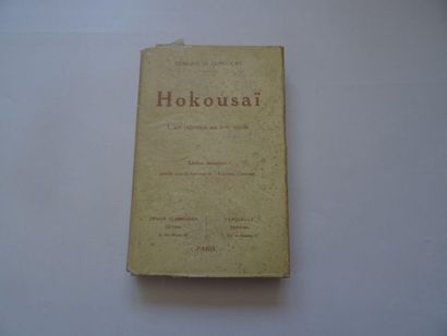 null "Hokousaï, l'art japonais au XVIII ième siècle", Edmond de Goncourt; Ed. Ernest...