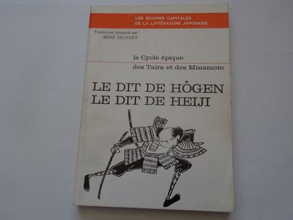 null "Le dit de Hôgen / Le dit de Heiji", Translated by René Siffert; Ed. Publications...