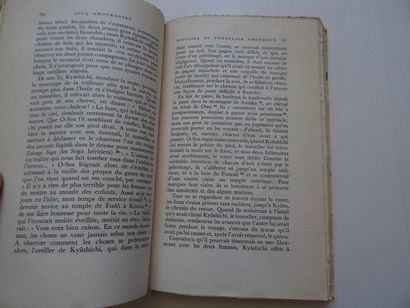 null « Cinq amoureuses », Ihara Saikaku ; Ed. Gallimard, 1959, 288p. (état moyen...