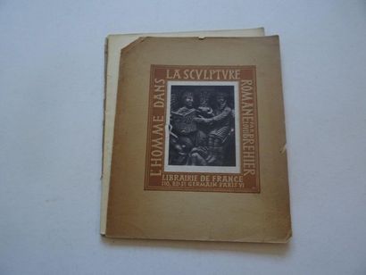 null « L’homme dans la sculpture romane », Louis Brehier ; Ed. Librairie de France,...