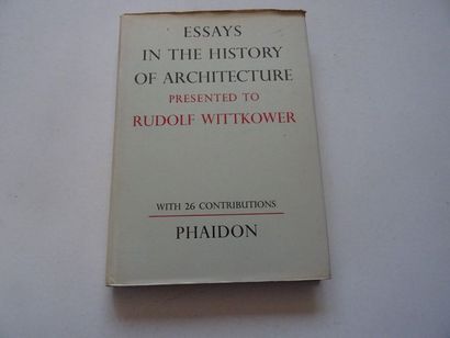 null « Essay in the history of architecture », Œuvre collective sous la direction...