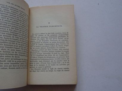 null « Sur les 4 routes », Le Corbusier ; Ed. Denoël / Gonthier, 1970, 296 p. (état...
