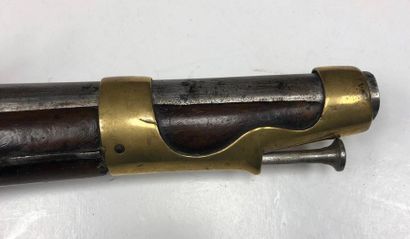 null Pistolet de dragon à silex, modèle 1763-1766. 
Canon rond à méplats au tonnerre....