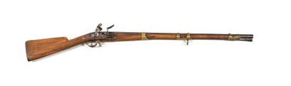 Flintlock artillery rifle type 1777. Round...