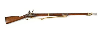 Flintlock dragon rifle, model An IX. Round...