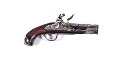 Flintlock gendarmerie pistol, model AN IX....