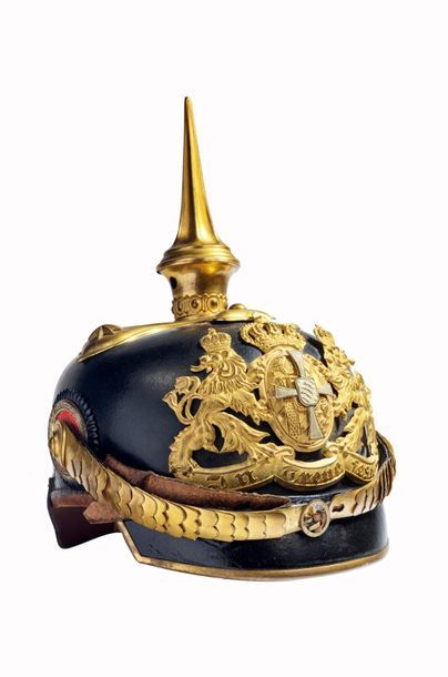 Baden officer's helmet model 1895 of the...