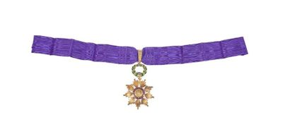 null PORTUGAL
ORDER OF SANTA MARIA DO CASTELO. 
Commander's Cross. 
In vermeil and...