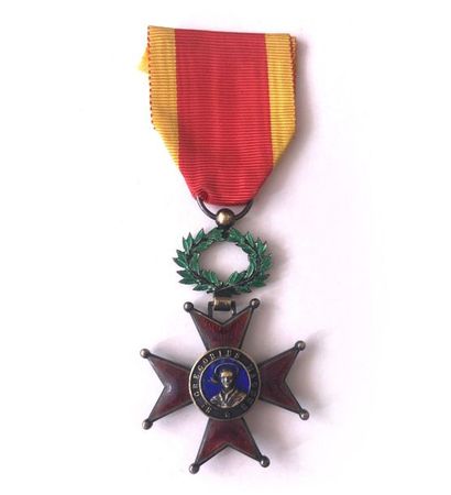  VATICAN ORDRE DE SAINT GREGOIRE LE GRAND, créé en 1831. Croix de chevalier à titre...