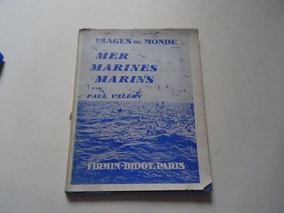 null « Mer, Marines, Marin », Paul Valéry, Georges Dupuy ; Ed. Firmin-Didot, 1930,...