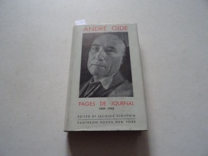 « Page de Journal 1939-1942 », André Gide ;...
