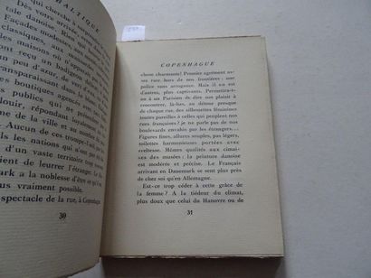 null « Baltique », Luc Durtain ; Ed. Hazan et Cie, 1928, 116 p. (état d’usage)