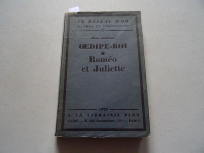 null "Œdipe-Roi / Roméo et Juliette", Jean Cocteau; Ed. Librairie Plon, 1928, 208...