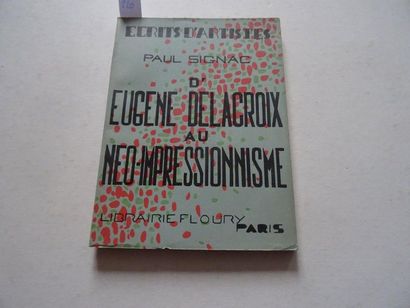 null "D'Eugène Delacroix aux Néo-Impressionnistes," Paul Signac; Librairie Floury,...