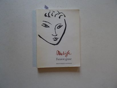 null "Matisse, l'œuvre gravé" [exhibition catalogue], Collective work under the direction...